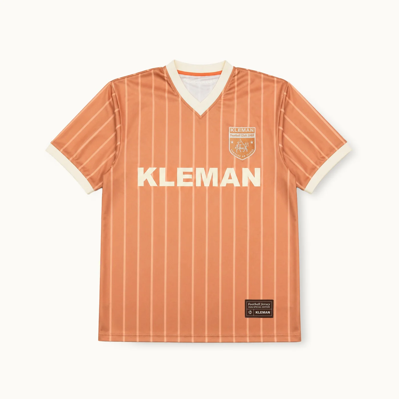 MAILLOT KLEMAN FC CARAMEL+BEIGE