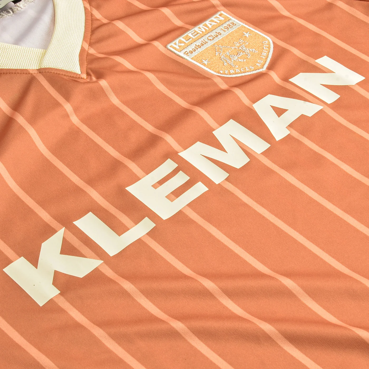 MAILLOT KLEMAN FC CARAMEL+BEIGE - Image 5