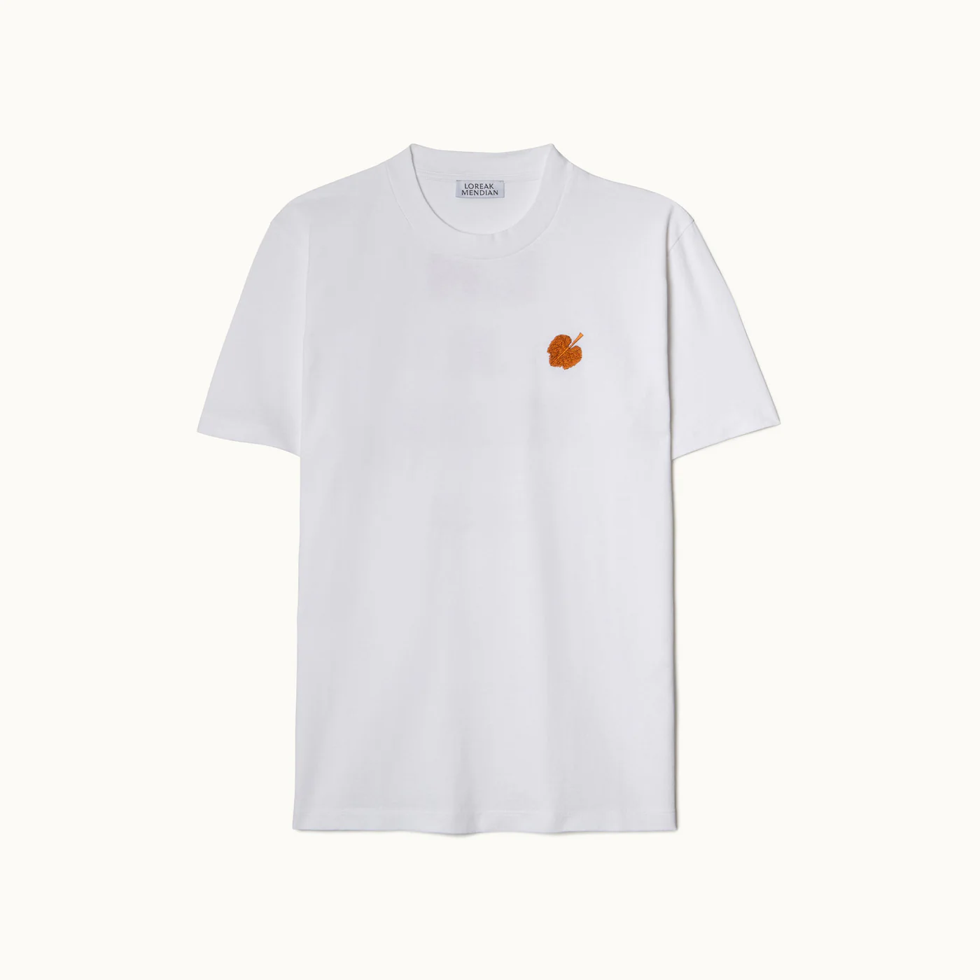 T-SHIRT x LOREAK MENDIAN BLANC